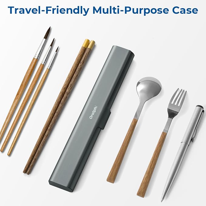 Aluminum Toothbrush Travel Case, Portable Travel Toothbrush Holder, Durable Manual Toothbrush Box Container for Traveling, Bathroom, Camping, Business Trip-Gray Blue - Image 6