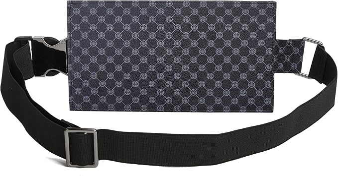 Luxury Travel Wallet – Hidden Money Belt, RFID-Blocking, Anti-Theft Passport Holder for Men & Women (Black Crest) - Image 9