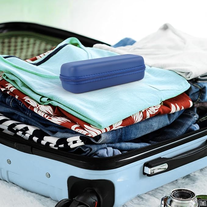 Hooqict Toothbrush Travel Case for Oral-B/Oral-B Pro/iO Electric Travel Toothbrush Case Holder with Mesh Pocket for Traveling, Camping, School, Business, Protective Storage Containers - Image 5