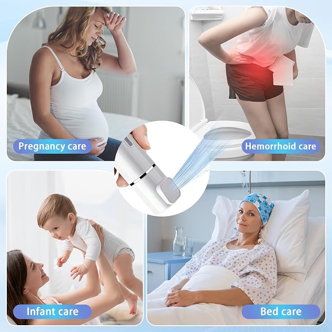 Portable Bidet for Travel - Rechargeable Electric Handheld Travel Bidet Sprayer for Women & Men Waterproof, Travel Bidet for Postpartum & Personal Hygiene | Rechargeable Electric Handheld Travel Bidet Sprayer for Women & Men Waterproof, Travel Bidet fo... - Image 7