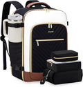 LOVEVOOK Large Travel Backpack for Women, TSA Carry on Backpack for Airplanes, 40L Personal Item Travel Bag for Women fits 17" Laptop,Waterproof Carry on Bag Airplane Approved with 3 Packing Cubes by LOVEVOOK