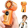Portable Clip-On Mini Fan Handheld Turbo Fan 3000mA 14500 RPM | 5-speed adjustable high-speed personal fan,Pocket Size USB Cooling Fan for makeup,Travel, Lash Tech & Office by StayCoolontheGo