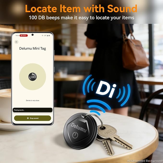 Tracker Android, 2026 New Smart Tags-4 Pack Android Tracker for Google'S Find Hub App, Bluetooth Tracker Keys Finder and Item Locator & GPS Trackers for Keys,Luggages,Wallet, IP67 - Image 3