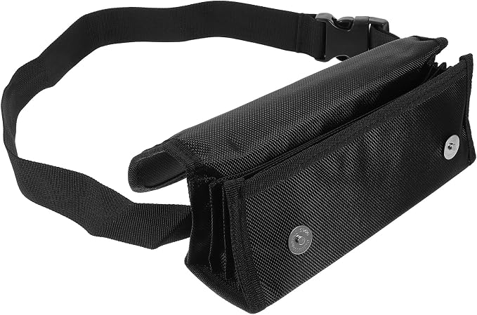 Toddmomy Ladies Fanny Pack Cashier Bag Woman Waist Bag Cashier Pouch Small Change Miss Black Ticket Cashier - Image 4