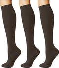 Breslatte Compression Socks for Women Men 15-20 mmHg | Graduated compression stockings knee high athletic support socks for travel running flying nurse pregnant by Breslatte