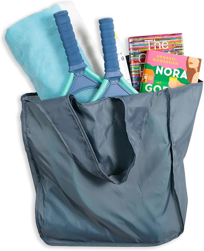 Pure Sage Reusable Grocery Bag - Stylish Shopping Bags for Groceries - Foldable Tote Bag - Image 7