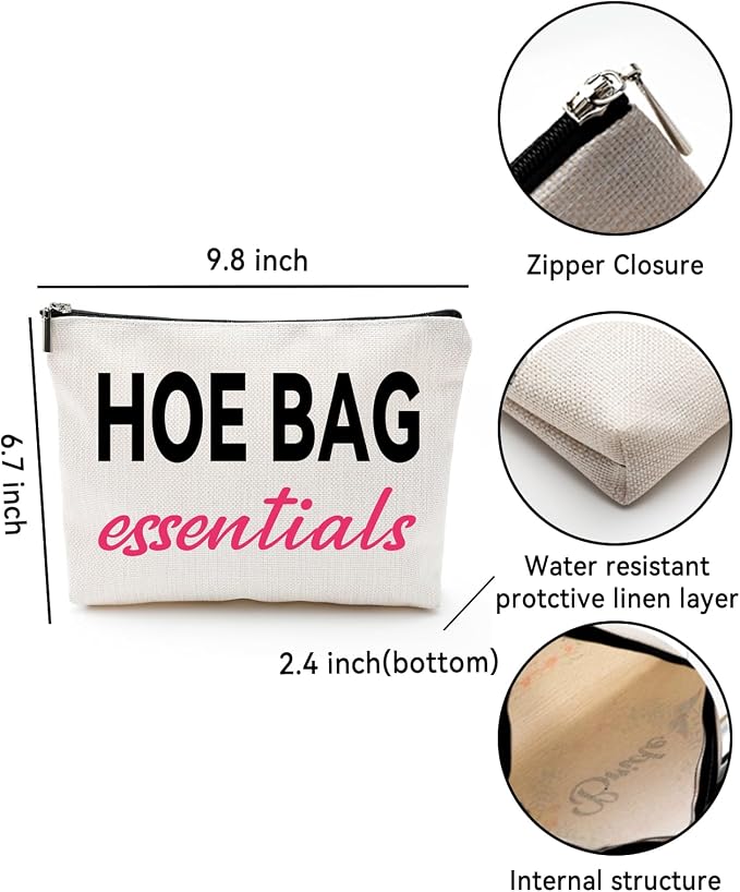ZUYUROU Funny Gift Pack for Women, Friends & Hostess - Cool Gifts for Girls' Birthday, Weekend Fun - Makeup Travel Bag - Image 2