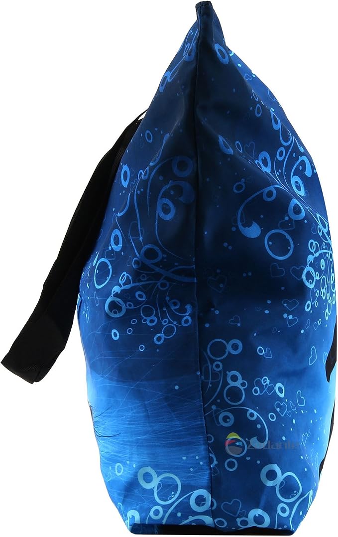 Beach Tote Bags Travel Totes Bag Shopping Zippered Tote for Women Foldable Waterproof Overnight Handbag - Image 5