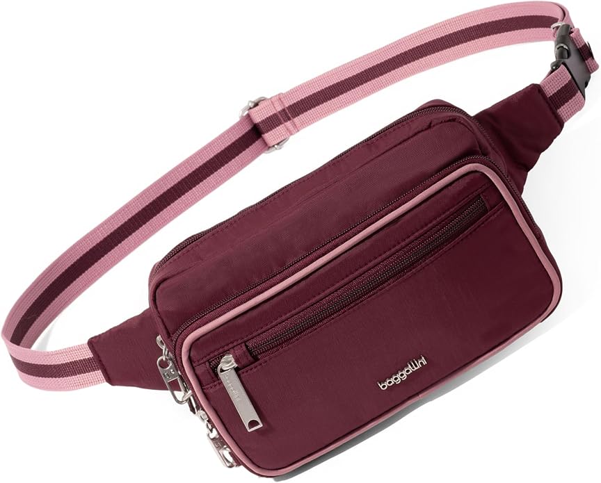 Baggallini Securtex Anti-Theft Belt Bag by baggallini