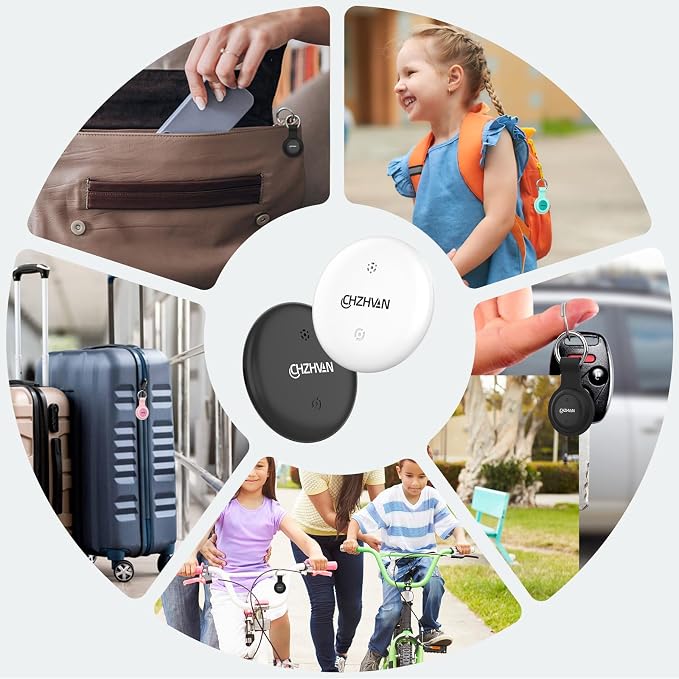 2026 Upgraded Android Tracker Tags, Official Google Certified Smart Bluetooth Tracker, Compatible with Find Hub App(Not for iOS and Huawei), Air Tag for Android, Item Locator Key Finder, Luggage Tag - Image 7