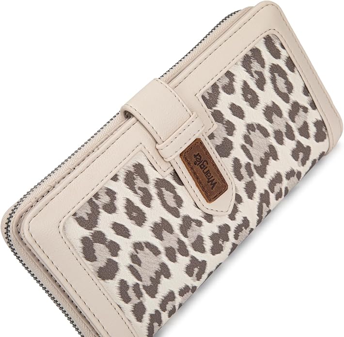 X Wrangler Women's Wallets Bifold Wristlet Wallets for Women Large Capacity Credit Card Wallet with ID Window - Image 4