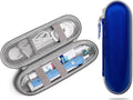 Nincha Hard Shell EVA Electric Toothbrush Case - Waterproof, Shockproof, Moisture Resistant, Large Size Fits Oral-B iO, Pro, Smart Series, Philips Sonicare (Blue) by Nincha
