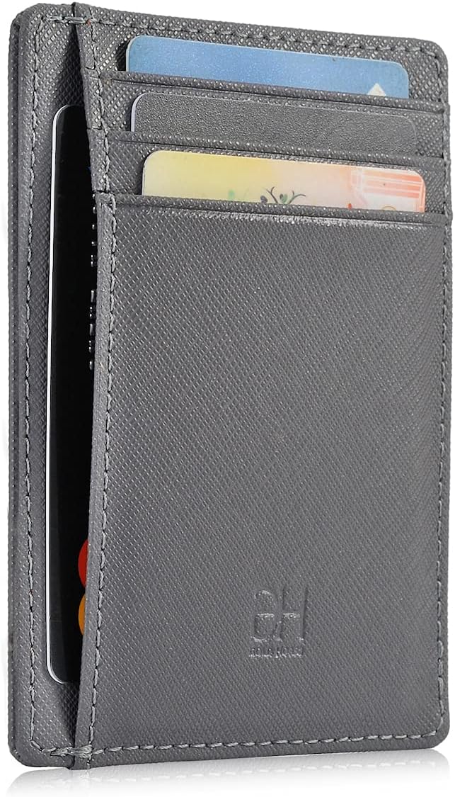 GH GOLD HORSE Slim RFID Blocking Card Holder Minimalist Leather Front Pocket Wallet for Women | Slim by GH+GOLD+HORSE
