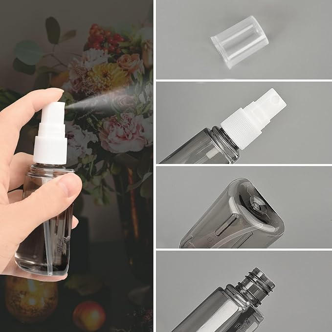 Bpluma Travel Bottles, Leak Proof Containers For Toiletries TSA Approved Airplane Accessories Kits For Liquid With Labels | For Toiletries TSA Approved Airplane Accessories Kits For Liquid With Labels - Image 4
