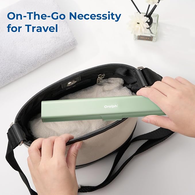 Aluminum Toothbrush Travel Case, Portable Travel Toothbrush Holder, Durable Manual Toothbrush Box Container for Traveling, Bathroom, Camping, Business Trip-Green - Image 4