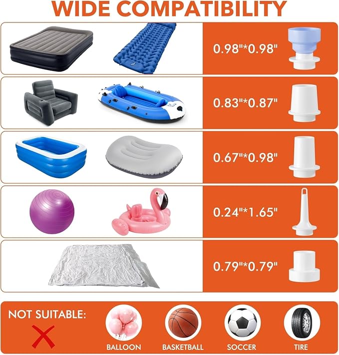 Vacuum Seal Bags for Clothing Travel & Home Storage, travel vacuum bags with pump, Store Blankets, Comforters, Pillows, Seasonal Clothes Compactly,36 Pack With Electric Pump - Image 6