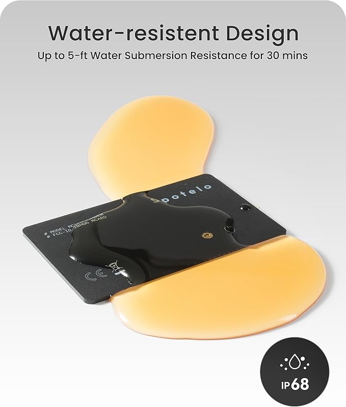 [ Apple Mfi Certified ] Wallet Tracker Card Works with Apple find My(iOS Only) Tracking Card, Rechargrable Smart Card Tracker, 1.7mm IP68 Waterproof Item Locator for Luggage, Passport, Bags - Image 5