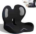 Seat Cushion,Memory Foam Chair Cushion for Office and Car,Ergonomic Coccyx Seat Cushion for Tailbone,Sciatic Nerve,Lower Back Pressure Relief,Lumbar Support Pilow for Office,Car,Truck,Desk Chair by ECONVCE