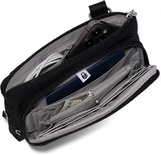 Baggallini Classic Anti-Theft Mini Wallet Crossbody - Image 10