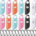 Relaxweex 12 Pcs Personal Safety Alarm for Women with LED Strobe Light and 12 pcs Keychain 130DB Loud Sound Personal Siren Emergency Self Defense Alarm Keychain Safety Devices for Women Men Elderly by Relaxweex