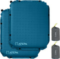ATEPA Inflatable Seat Cushion | 2" & 2.5" Foam Core Seat Pad, Self Inflating, Compact, Stadium, Airplane, Travel, Camping, Hiking, Sports events by ATEPA