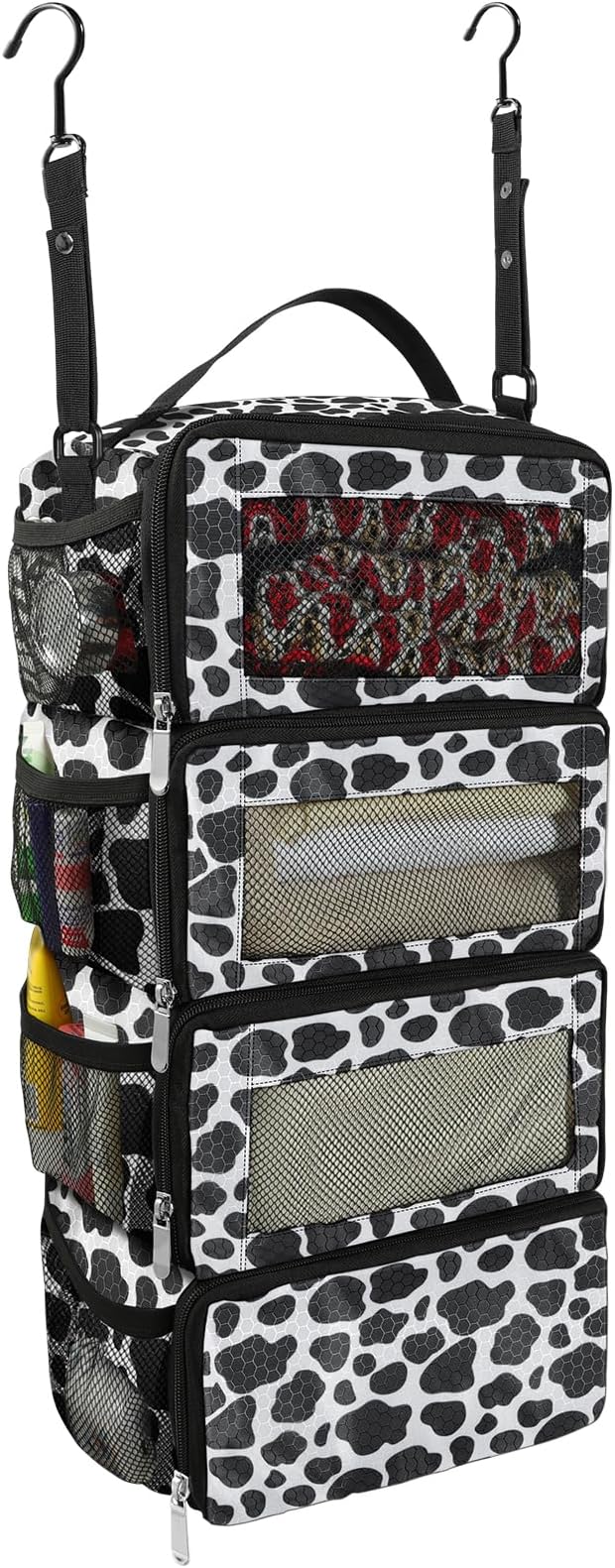 Olosar Suitcase Organizer, Travel Luggage Organizer Portable Hanging Travel Shelves Collapsible Hanging Packing Cubes for Carry on Suitcase by Unknown