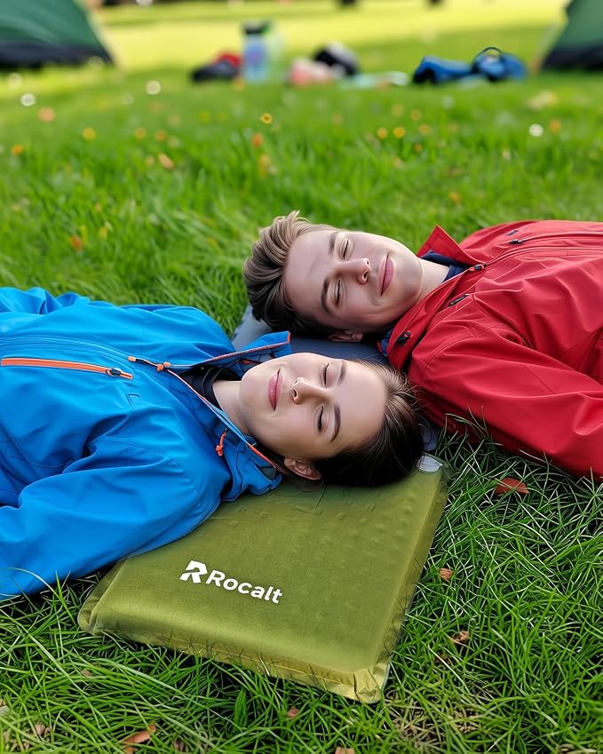 Rocalt Self Inflating Seat Cushion for Airplane Seats and Bleachers | 3s valve inflation, 0.44 lb pack, 17.1 x 13.8 x 2 in support, TPU fabric, for flights, stadiums and camping - Image 7