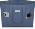 HOMESPON Large Canvas Tote Bag, Magnetic Work Laptop Pack for Women | Everything Bag, Multi Pockets, Internal Laptop Sleeve by HOMESPON