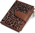 Small Wallet Women RFID Blocking Soft Leather Bifold Compact Card Holder Wallet for Women with Zipper Coin Pocket 4 ID Window by Airkit