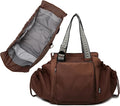 Everyday Bag Tote for Women, Spacious Diaper Bag with 16 Pockets, Durable Travel Bag, Sleek Work Shoulder Bag by BIIVOYA