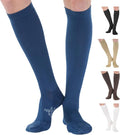 ABSOLUTE SUPPORT Cotton Knee High Compression Hose 20-30mmHg | Made in USA opaque dress socks, men & women, for varicose veins, circulation, swelling, pregnancy, leg pain, travel, A105 by AbsoluteSupportCompressionSocks