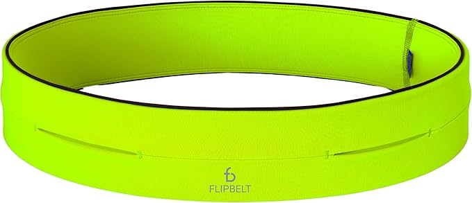 FlipBelt Classic Running Belt, Phone Holder for Running, Money Belt Pouch by FlipBelt