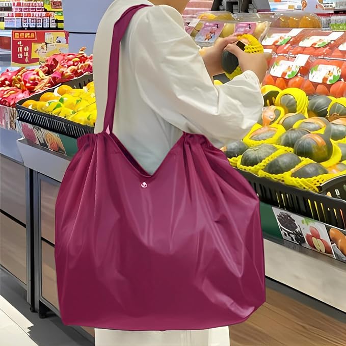 Reusable Grocery Bags,Reusable Shopping Bags,Folding Bags Totes,Stretchable and shrinkable shopping bag for Groceries - Image 2