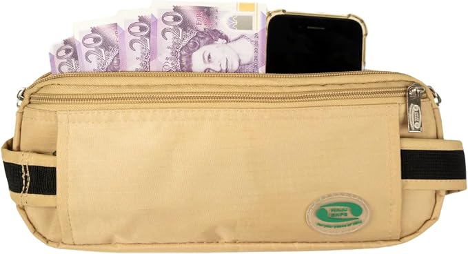 Anti-Theft Waist Bag and Ihram Belt (Large) by Unknown