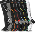 hello momoya Compression Socks for Women Men Circulation Knee High 8 Pairs for Nurses, Running, Travel, Athletic by HELLOMOMOYA