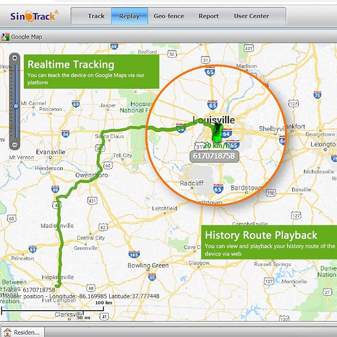 SinoTrack 4G GPS Tracker for Vehicles,Vehicle Device Locator Car Relay Tracker Real Time ST-907L Hidden Location Device with No Monthly Fee Tracking System for Car Motorcycle Truck Taxi - Image 6