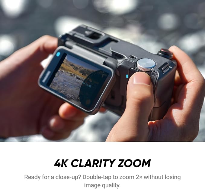 Insta360 Ace Pro 2 Flash Print Bundle - 8K Waterproof Action Camera Co-Engineered with Leica, 1/1.3" Sensor, Dual AI Chip, Leading Low Light, Xplorer Grip Pro Kit for Street Photography - Image 10