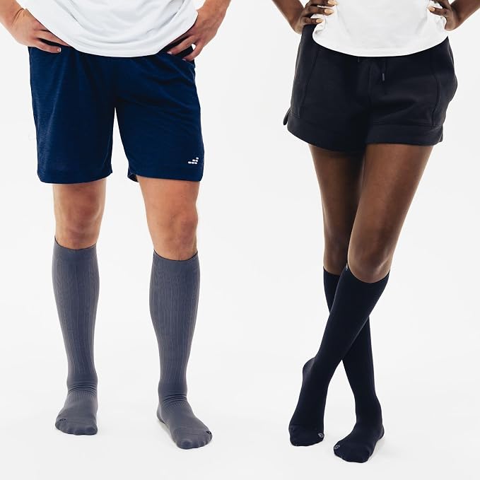 Wellness Compression Socks for circulation, swelling, deep vein thrombosis and calf cramps | 15-20mmHg - Image 7