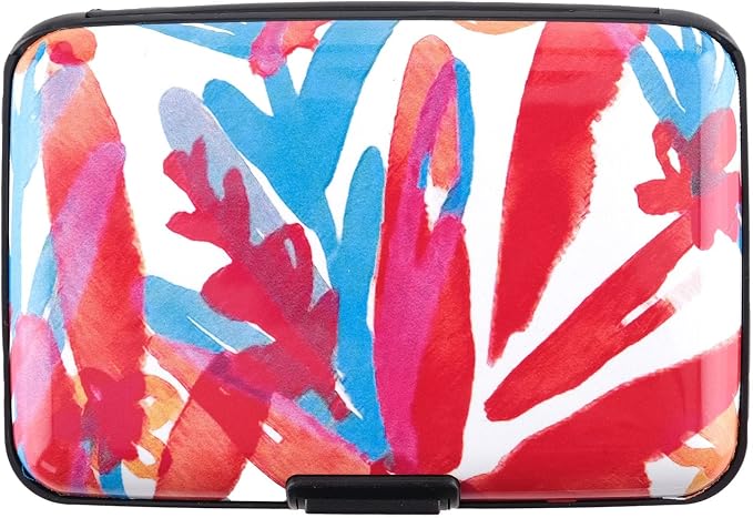RFID Blocking Credit Card Holder for Men Women - Stylish Travel Wallet - Best protection for Bank Debit, ID, ATM, Cards against Scanning Criminals (painting) - Image 3