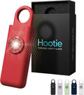 Personal Safety Alarm for Women, Men and Kids — 130dB Personal Alarm Keychain, Pull Pin Safety Alarm Keychain with Strobe Light, Self-Defense Alarm for Campus, Travel and Running — Red | Pull Pin Activation, Strobe Light, No Charging, CR2032 Battery, T... by Hootie