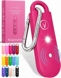 Vantamo Personal Alarm for Self Defense with Low Battery Notice, Strobe Light & Extra Loud 130 dB Double Speakers Safety Keychain Set for Women, Rechargeable Panic Button for Womens Self Defense by Vantamo