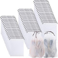 50 Pack Shoe Bags, Travel Shoe Bag, Large, Clear, Drawstring | Shoes Pouch Storage Packing Organizers, Dustproof, Waterproof, Portable for Travel, Women and Men by Erinnmy