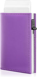 Womens Wallet with RFID Blocking Pop up Card Holder Slim Small Minimalist | 2026 Stylish Credit Card Wallet Holds 9-11 Cards and Cash, trifold, Anti Theft, ID Window, Premium Leather, Gift for Women by vastscenery