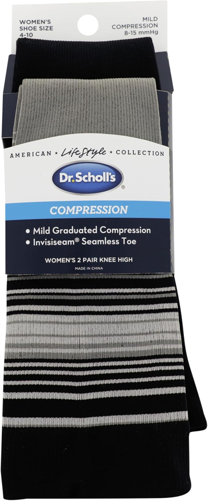 Dr. Scholl's womens Graduated Compression Knee High Socks - Comfort and Fatigue Relief - Mild 8-15 Mmhg - Image 4