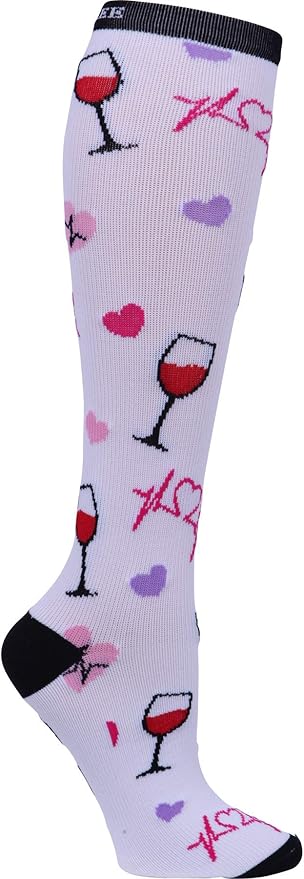Cherokee Legwear Compression Socks for Women 10-15 mmHg (1-Pair Pack) | Comfort Support Knee Highs, Soft Fit, Regular & Wide Calf, Soft Knit Feel, Lightweight, Easy Care for Work and Everyday Wear by Cherokee