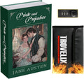 Book Safe with Combination Lock, Hidden Safe (9.5 x 6.2 x 2.2 Inch) with Fireproof Bag, Secret Diversion Safe, Hollow Book Box Hidden Storage, Money Safe Box for Cash (Pride and Prejudice) by KOFAIR