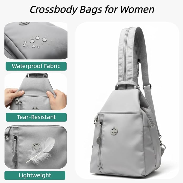 Oxford Anti Theft Backpack for Women,Pocket Multi Pocket Crossbody Bag. | Oxford Waterproof Travel Purses for Women. 3 in 1 Anti Theft Travel Tote Bag,Trail Pocket Multi Pocket Crossbody Bag. - Image 3