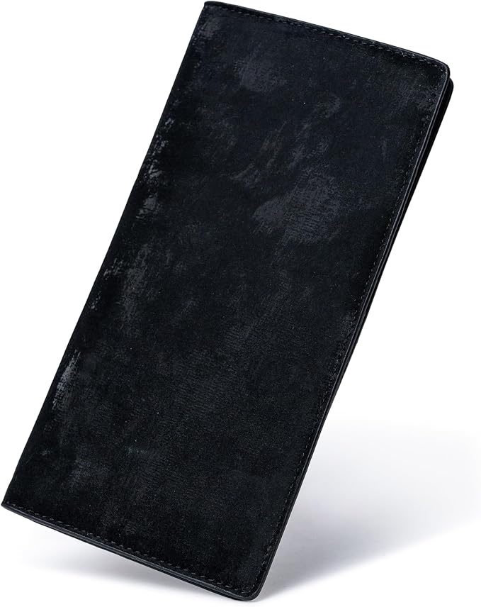 Bveyzi Ultra Slim Thin Leather RFID Blocking Credit Card Holder Bifold Clutch Wallets for Women by Bveyzi