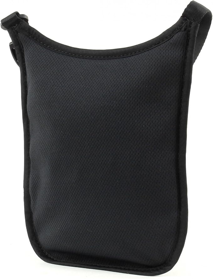 Pacsafe Coversafe V75 Anti-Theft RFID Blocking Passport Holder & Neck Pouch/Wallet - Fits up to Four Passports (or iPhone X) plus Credit Cards, for Women & Men (Black) - Image 3