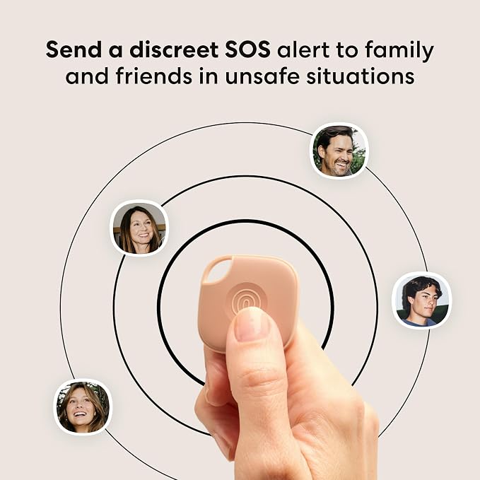 Life360 Tile - Bluetooth Tracker, Keys Finder and Item Locator for Keys, Bags and More. Phone Finder. Both iOS and Android Compatible. 1-Pack (Dune) - Image 5